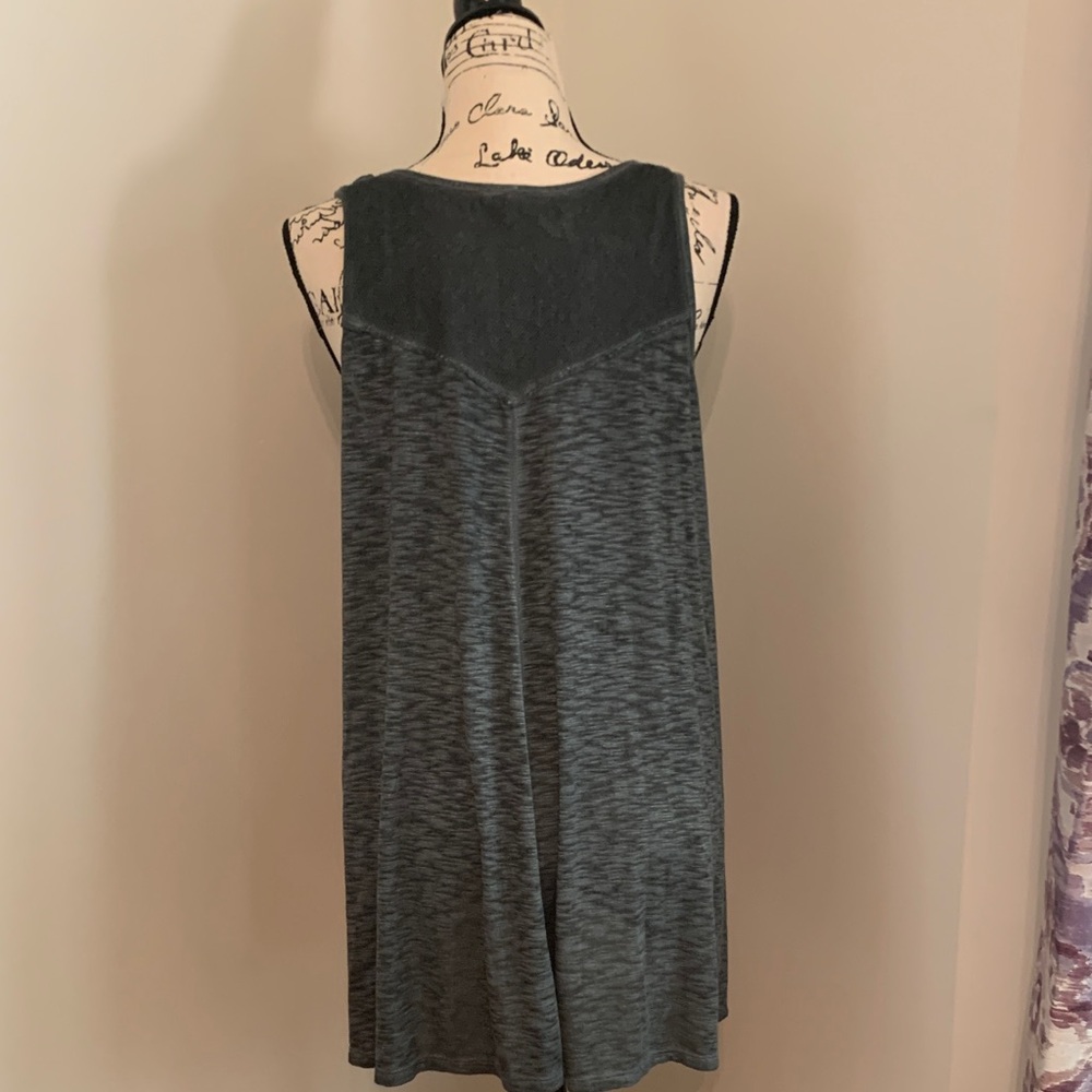 Mystree Sleeveless Tank Tunic (Blue Grey) - Picture 7 of 12